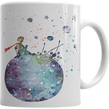 Baskı Dükkanı Le Petit Prince Küçük Prens Kupa Bardak Porselen