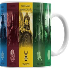 Baskı Dükkanı Büyük Turan Ülküsü Kupa Bardak Porselen