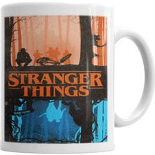 Baskı Dükkanı Strange Things Kupa Bardak Porselen