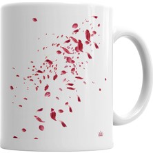 Baskı Dükkanı Petolas Branca Feminina e Masculina Kupa Bardak Porselen