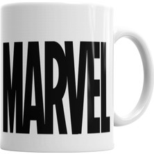 Baskı Dükkanı Marvel Kupa Bardak Porselen