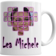 Baskı Dükkanı Lea Michele Kupa Bardak Porselen