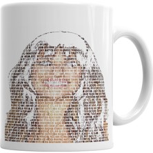 Baskı Dükkanı Lea Michele Kupa Bardak Porselen