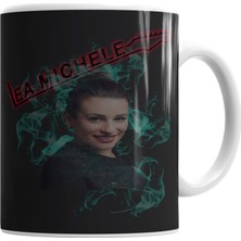 Baskı Dükkanı Lea Michele Kupa Bardak Porselen