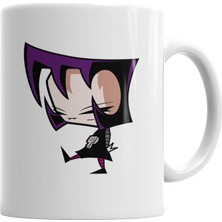 Baskı Dükkanı Gaz Invasor Zim Kupa Bardak Porselen