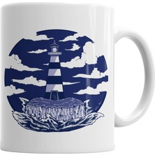 Baskı Dükkanı Farol Kupa Bardak Porselen