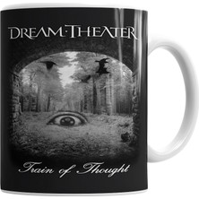 Baskı Dükkanı Dream Theater Train of Thought Kupa Bardak Porselen