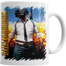 Baskı Dükkanı Battlegrounds Games Pubg Kupa Bardak Porselen