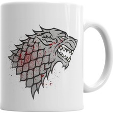 Baskı Dükkanı Winter İs Coming Kupa Bardak Porselen