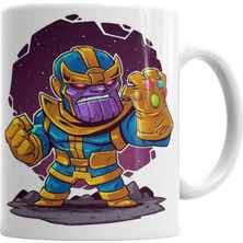Baskı Dükkanı Thanos Kupa Bardak Porselen