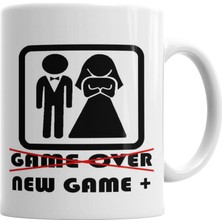 Baskı Dükkanı New Game Kupa Bardak Porselen