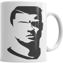 Baskı Dükkanı Cristiano Ronaldo Unstoppable Kupa Bardak Porselen