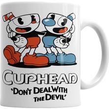 Baskı Dükkanı Cuphead 02 Kupa Bardak Porselen
