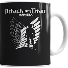 Baskı Dükkanı Attack On Titan Bardak Porselen