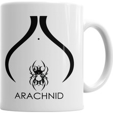 Baskı Dükkanı Arachnid Kupa Bardak Porselen