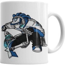 Baskı Dükkanı Thresh Ssw Kupa Bardak Porselen