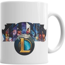 Baskı Dükkanı Lol Game Kupa Bardak Porselen