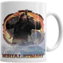 Baskı Dükkanı Mortal Kombat Apocalypse Game Kupa Bardak Porselen