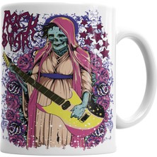 Baskı Dükkanı Rock Starupa Bardak Porselen