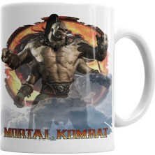 Baskı Dükkanı Goru Mortal Kombat Game Kupa Bardak Porselen