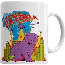 Baskı Dükkanı Catzilla Kupa Bardak Porselen