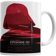 Baskı Dükkanı Star WarsRevenge of Sith Kupa Bardak Porselen