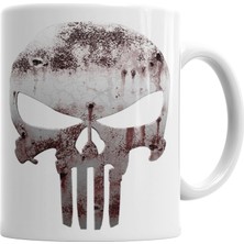 Baskı Dükkanı The Punisher Kupa Bardak Porselen