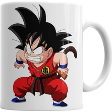 Baskı Dükkanı Goku Confuso Kupa Bardak Porselen