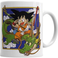 Baskı Dükkanı Dragon Ball Kupa Bardak Porselen