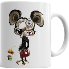 Baskı Dükkanı Bizarro Rato Kupa Bardak Porselen