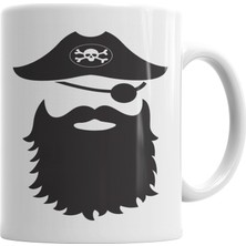 Baskı Dükkanı Piratanerd Kupa Bardak Porselen