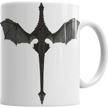 Baskı Dükkanı Dragon Kupa Bardak Porselen