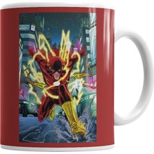 Baskı Dükkanı The Flash Kupa Bardak Porselen