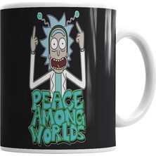 Baskı Dükkanı Rickantmorty Kupa Bardak Porselen
