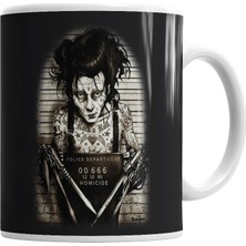 Baskı Dükkanı Scissor Hands Kupa Bardak Porselen