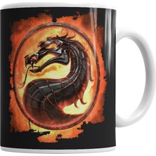Baskı Dükkanı Scorpion Mortal Kombat Kupa Bardak Porselen