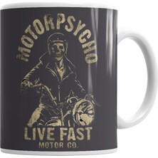 Baskı Dükkanı Skoll Moto Kupa Bardak Porselen