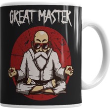Baskı Dükkanı Mestre Kame Great Master Kupa Bardak Porselen