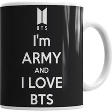 Baskı Dükkanı Seni Seviyorum Bts Love Bts Kupa Bardak Porselen