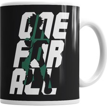 Baskı Dükkanı Anime Boku No Hero Academia One For All Kupa Bardak Porselen