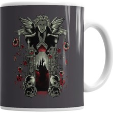 Baskı Dükkanı Blood Roses Kupa Bardak Porselen