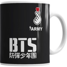 Baskı Dükkanı Bts Army Fan Kupa Bardak Porselen