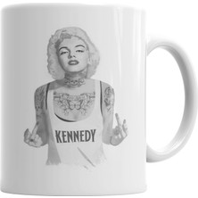 Baskı Dükkanı Marilyn Monroe Kupa Bardak Porselen