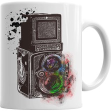 Baskı Dükkanı Fotoğrafçı Foto Kupa Bardak Porselen