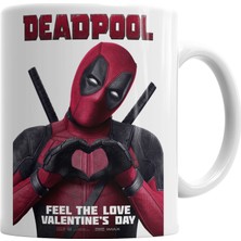 Baskı Dükkanı Deadpool Kupa Bardak Porselen