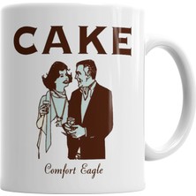 Baskı Dükkanı Cake Comfort Eagle Kupa Bardak Porselen