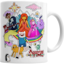 Baskı Dükkanı Adventure Time Marceline Jack Finn cartoon Network Kupa Bardak