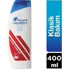 Head & Shoulders Kepek  Şampuan 400 ml Haydi Türkiye Klasik Bakım