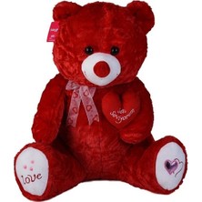 Selay Tıkıl Ayı 70 cm Kırmızı