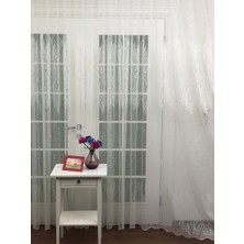 Esse Home Spor Desen Dantel Tül Perde 100 x 250 Normal Pile 1/2.5